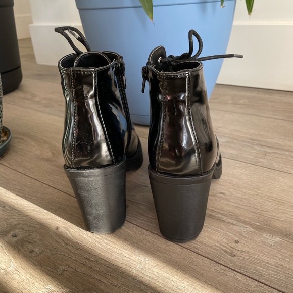 Harlow Patent Heel Booties - Picture 6 of 8